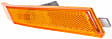 Front, Driver and Passenger Side Side Marker With bulb(s)