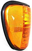 Driver and Passenger Side Halogen Corner Light, Without bulb(s)