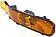 Front, Driver and Passenger Side Turn Signal Light, Without bulb(s)