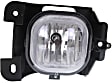 Front, Driver and Passenger Side Fog Lights, With Bulb(s), Halogen