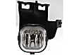 Front, Driver and Passenger Side Fog Lights, With Bulb(s), Halogen