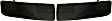 2009 Ford Fusion - Front, Driver and Passenger Side Fog Light Cover, Black