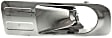 Front, Driver and Passenger Side Fog Light Trims, Chrome