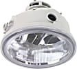 Front, Driver and Passenger Side Fog Lights, With bulb(s), Halogen, With Clear Trim