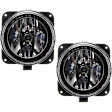 Front, Driver and Passenger Side Fog Lights, With Bulb(s), Halogen