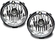 Front, Driver and Passenger Side Fog Lights, With Bulb(s), Halogen