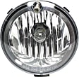 Front, Driver and Passenger Side Fog Lights, With Bulb(s), Halogen