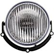 Front, Driver and Passenger Side Fog Lights, With Bulb(s), Halogen
