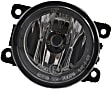 Front, Driver and Passenger Side Fog Lights, With Bulbs, Halogen, Standard Type, CAPA CERTIFIED