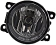 Front, Driver and Passenger Side Fog Lights, With Bulbs, Halogen, Standard Type, CAPA CERTIFIED