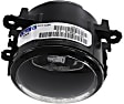 Front, Driver and Passenger Side Fog Lights, With Bulbs, Halogen, Standard Type, CAPA CERTIFIED