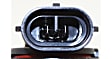 Front, Driver and Passenger Side Fog Lights, With Bulb(s), Halogen
