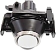 Front, Driver and Passenger Side Fog Lights, With Bulb(s), Halogen, CAPA CERTIFIED