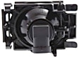 Front, Driver and Passenger Side Fog Lights, With Bulb(s), Halogen, CAPA CERTIFIED
