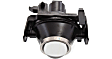 Front, Driver and Passenger Side Fog Lights, With Bulb(s), Halogen, CAPA CERTIFIED