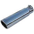 SET-F1315361-2 Universal, Exhaust Tip - Polished Stainless Steel Single  Set of 2