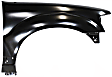 Front, Driver and Passenger Side Fenders, With antenna hole on passenger side