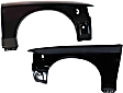 Front, Driver and Passenger Side Fenders