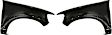 Front, Driver and Passenger Side Fenders, CAPA CERTIFIED