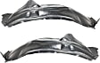 2000 Ford Excursion - Front, Driver and Passenger Side Fender Liner, RWD