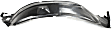 2000 Ford Excursion - Front, Driver and Passenger Side Fender Liner, RWD