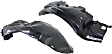 2000 Mercury Grand Marquis - Front, Driver and Passenger Side, Fender Liner