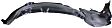 Front, Driver and Passenger Side, Fender Liner