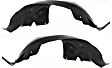 Front, Driver and Passenger Side, Fender Liner
