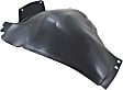 Front, Driver and Passenger Side, Rear Section, Fender Liner