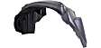 Front, Driver and Passenger Side, Fender Liner