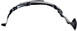 Front, Driver and Passenger Side, Fender Liner