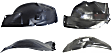 2007 Ford Mustang GT - Front, Driver and Passenger Side, Front and Rear S Fender Liner