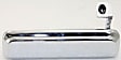 Front, Driver and Passenger Side Chrome Exterior Door Handle, Without Key Hole
