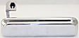 Front, Driver and Passenger Side Chrome Exterior Door Handle, Without Key Hole
