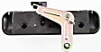 2010 Ford E-350 Super Duty - Front, Driver and Passenger Side Smooth Black Exterior Door Handle, Without Key Hole, Extended Cargo Van