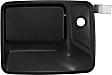 1999-2016 Ford F-450 Super Duty - Front, Driver and Passenger Side Textured Black Exterior Door Handle, With Key Hole