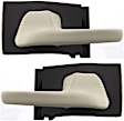 1992-1997 Ford Crown Victoria - Front or Rear, Driver and Passenger Side Beige Interior Door Handle, Without Door Lock Hole, Sedan