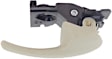 1992-1997 Ford Crown Victoria - Front or Rear, Driver and Passenger Side Beige Interior Door Handle, Without Door Lock Hole, Sedan
