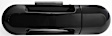 2002-2010 Mercury Mountaineer - Front and Rear, Driver and Passenger Side Smooth Black Exterior Door Handle, Front Driver Side - With Key Hole; Front Passenger Side and Rear Driver and Passenger Side - Without Key Hole