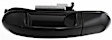 2002-2010 Mercury Mountaineer - Front and Rear, Driver and Passenger Side Smooth Black Exterior Door Handle, Front Driver Side - With Key Hole; Front Passenger Side and Rear Driver and Passenger Side - Without Key Hole