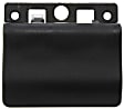 Rear, Driver and Passenger Side Interior Door Handles, Textured Black, Without Door Lock Hole