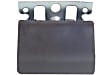 Rear, Driver and Passenger Side Interior Door Handles, Textured Black, Without Door Lock Hole