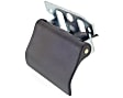 Rear, Driver and Passenger Side Interior Door Handles, Textured Black, Without Door Lock Hole