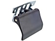 Rear, Driver and Passenger Side Interior Door Handles, Textured Black, Without Door Lock Hole
