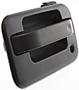2004-2008 Ford F-150 - Front and Rear, Driver and Passenger Side Exterior Door Handles, Textured Black, Front Driver and Passenger Side - With Key Hole; Rear Driver and Passenger Side - Without Key Hole