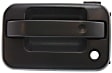 2005 Ford F-150 - Front, Driver and Passenger Side Textured Black Exterior Door Handle, With Key Hole