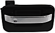 2014 Ford F-150 - Front and Rear, Driver and Passenger Side Chrome Lever with Primed Bezel Exterior Door Handle, Front Driver Side - With Key Hole; Front Passenger Side and Rear Driver and Passenger Side - Without Key Hole, Crew Cab Pickup