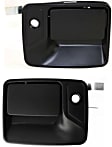 1999-2016 Ford F-250 Super Duty - Front, Driver and Passenger Side Exterior Door Handles, Primed, with Key Hole