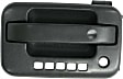 2004-2008 Ford F-150 - Front and Rear, Driver and Passenger Side Exterior Door Handles, Textured Black, Front Driver Side - With Key Hole; Front Passenger Side and Rear Driver and Passenger Side - Without Key Hole
