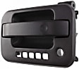 2004-2008 Ford F-150 - Front and Rear, Driver and Passenger Side Exterior Door Handles, Textured Black, Front Driver Side - With Key Hole; Front Passenger Side and Rear Driver and Passenger Side - Without Key Hole